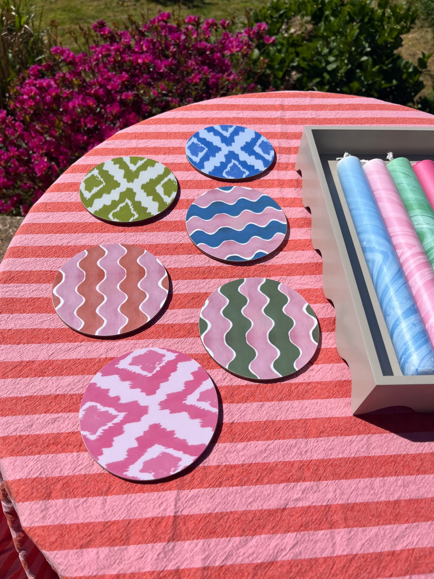Colourful Coasters