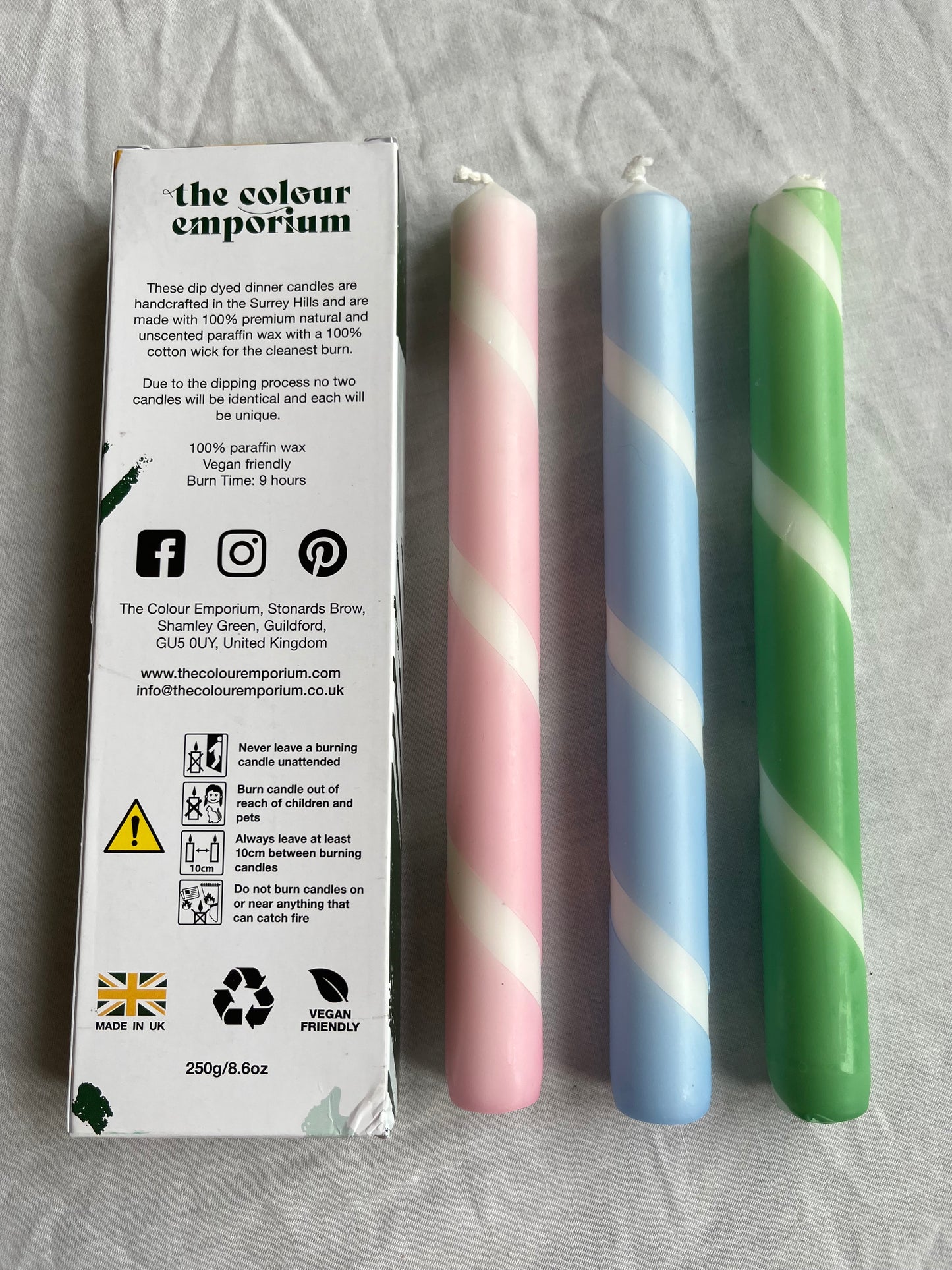 Colourful Candles
