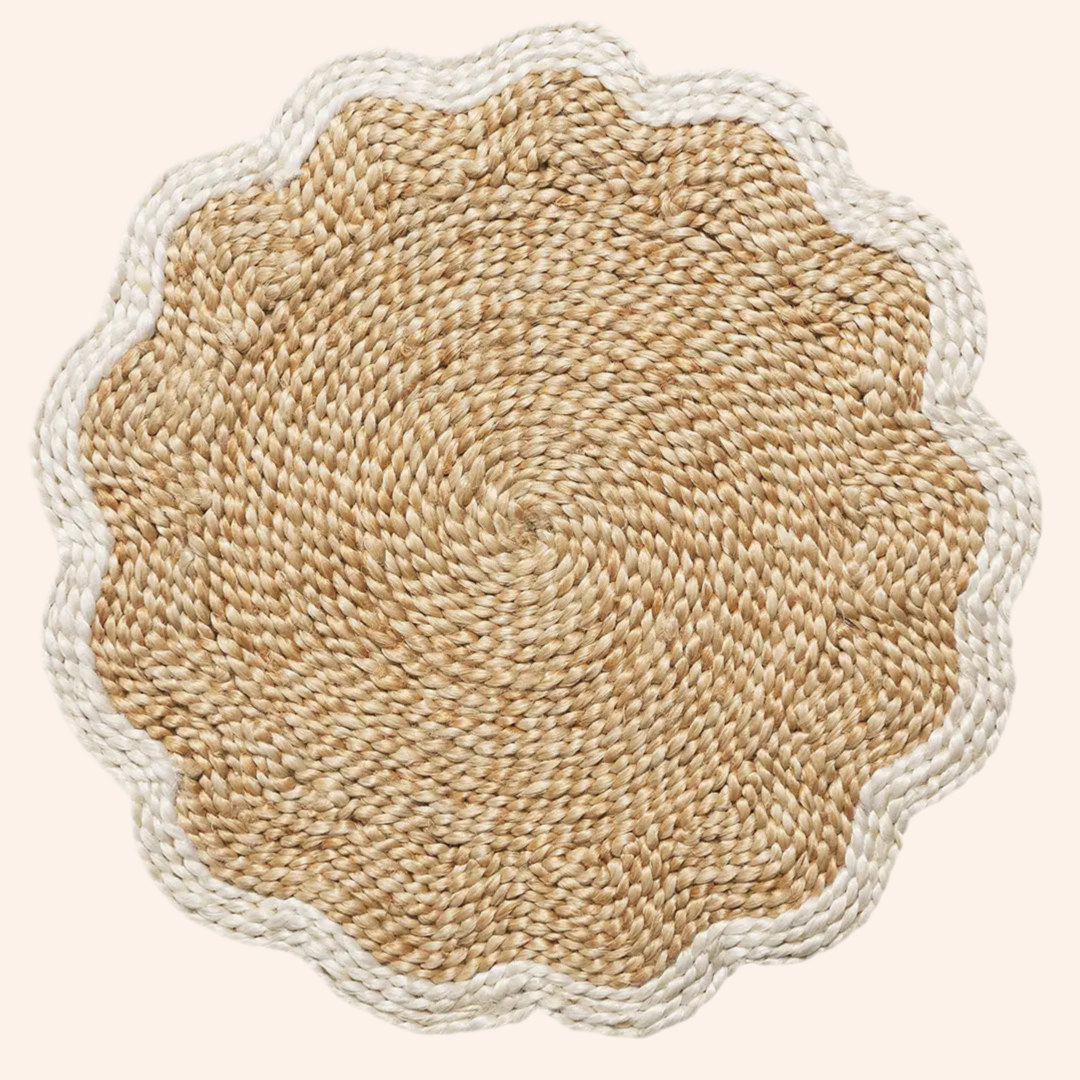 St Clement Scalloped Placemat