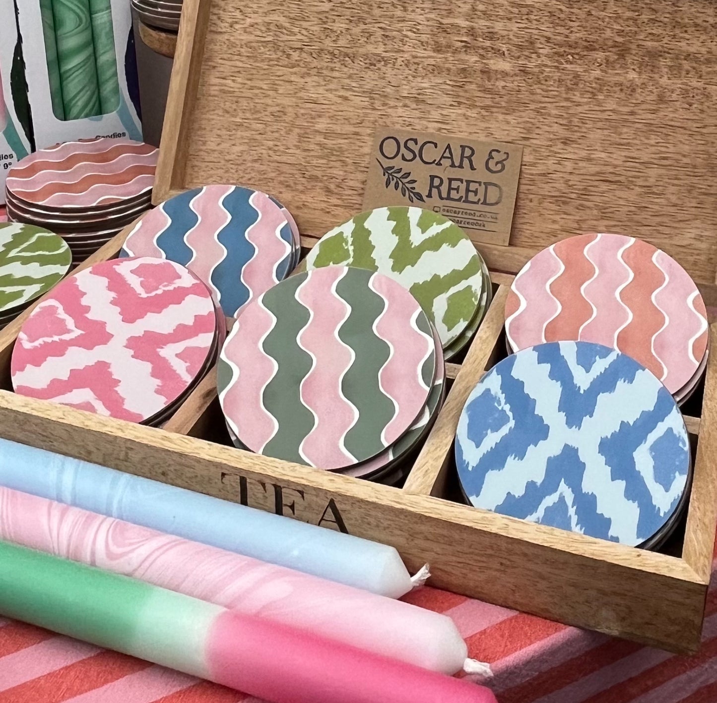 Colourful Coasters