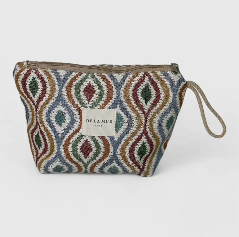 Wavy Pattern Toiletry Bag