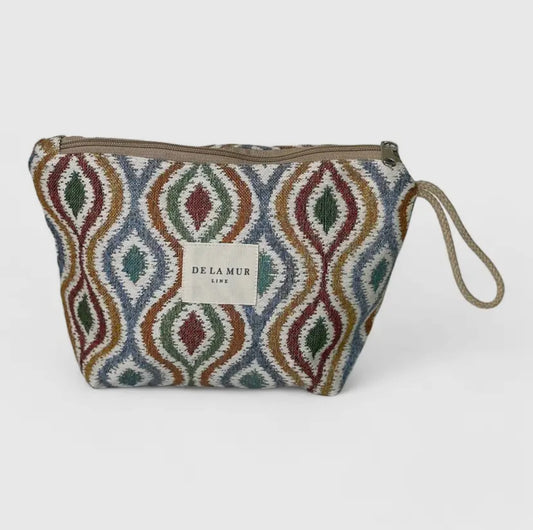 Wavy Pattern Toiletry Bag