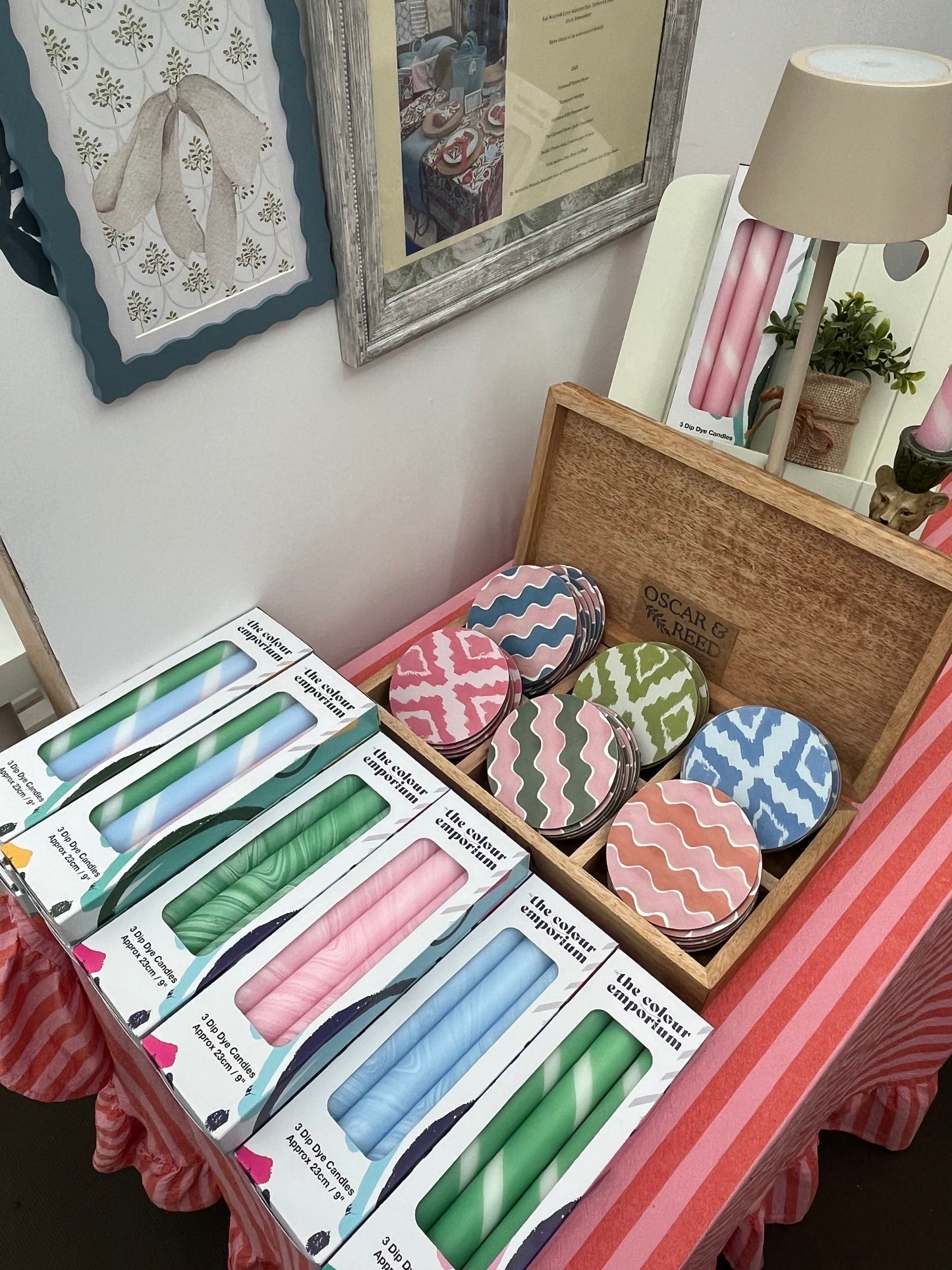 Colourful Candles
