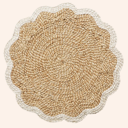 St Clement Scalloped Placemat